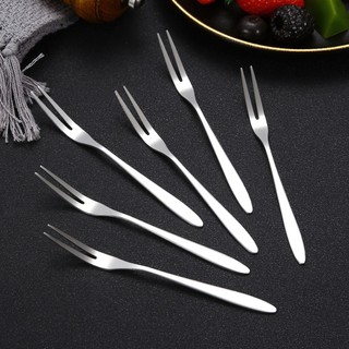 Combo 10 Nĩa Ăn Trái Cây 1 CÂY, CÂY NĨA Inox Cao Cấp Loại Đầu 2 Răng - SUNND