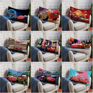 Vỏ Gối Hình Chữ Nhật Disney Pixar Ô Tô Một Mặt In Hình Đệm Polyester Trang Trí Sofa Nhà (Không Có Lõi)