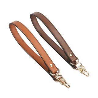 Túi xách màu đen đơn giản Dây đeo vai ngắn bằng da, Dây đeo túi nách một vai, Chiều dài 54cm, Chiều rộng 1,8cm, Phụ kiện túi Boutique