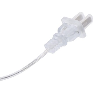 [COD] 2 Dây nguồn công tắc cắm trong suốt, Dây đèn trong suốt 1,8 mét bằng nhựa Pvc cao su có công tắc, Cáp kết nối nguồn thiết bị gia dụng bằng đồng trong suốt màu bạc