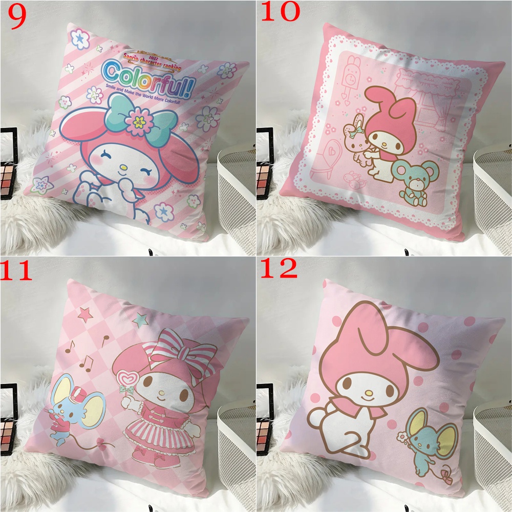 Sanrio Vỏ Gối In Họa Tiết Hoạt Hình my melody Một Mặt Trang Trí Phòng Khách / sofa / Xe Hơi / Quà Tặng Cho Bé (Không Có Lõi)