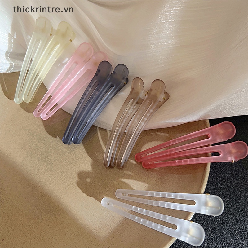 Set 5 Kẹp Tóc Mỏ Vịt Nhiều Màu Sắc Thời Trang