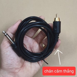 (SỢI DÂY TO) Dây Pen RCA loại dây sợi to nhất, dài 2 mét ,dây RCA dùng cho máy xăm