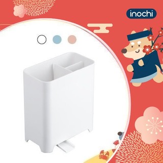 Hộp đựng đũa Inochi - Yoko (loại đứng) màu Trắng ngọc/Xanh nhạt/Hồng nhạt