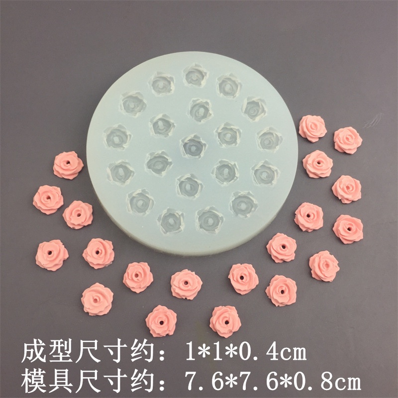 Khuôn Silicone 20 Lỗ Hình Hoa Anh Đào Mini Làm Bánh Diy