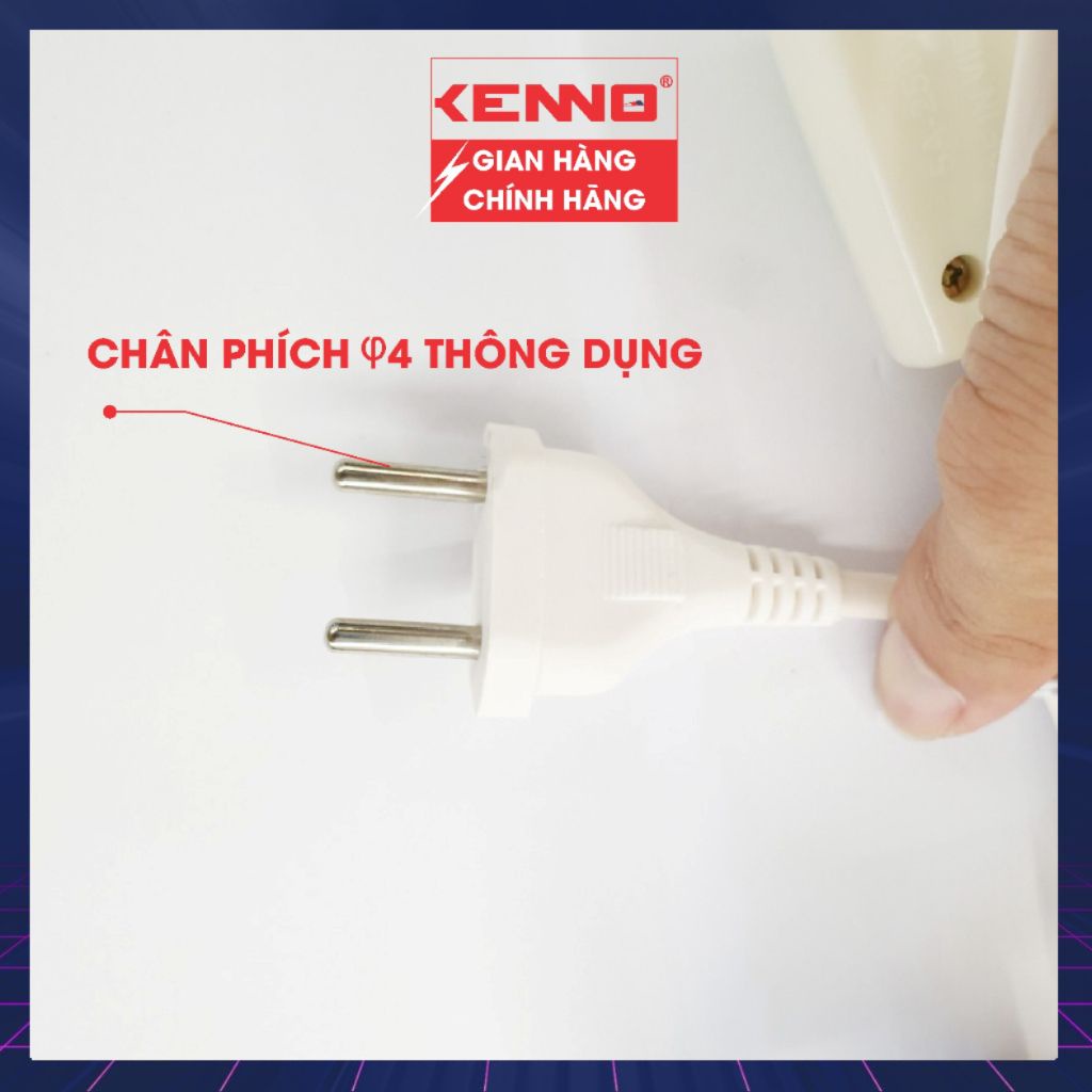 Bộ dây đuôi đèn liền công tắc Qled/Kenno DS sẵn phích cắm