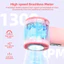 Quạt cầm tay mini Goojodoq tốc độ cao, điều chỉnh vô hạn 100 cấp độ, làm mát nhanh với miếng đệm chườm lạnh