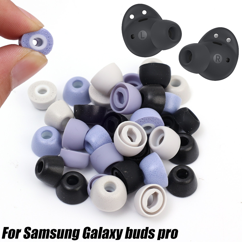 3 Cặp Tai Nghe Bluetooth Nút Tai Silicon - Tương Thích Cho Samsung Galaxy Buds Pro - Nắp Nút Tai Mềm Mại, Thoải Mái - Vỏ Bảo Vệ Tai Nghe Không Dây