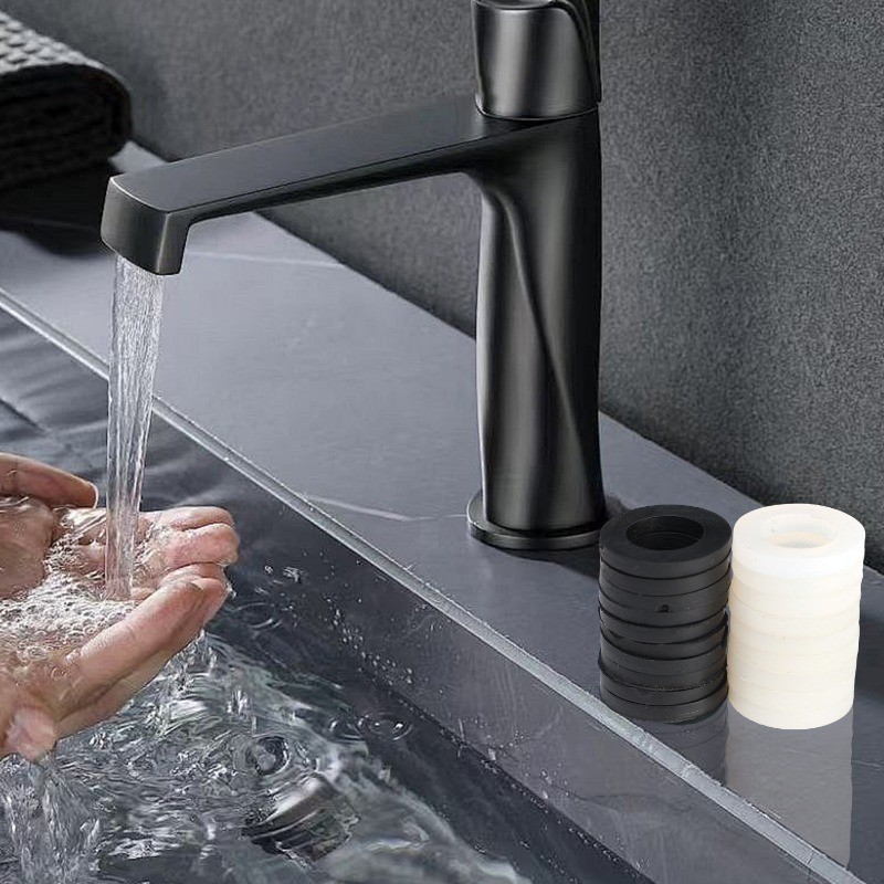 Gioăng Niêm Phong Vòi 4 "- Gioăng Chặn Rò Rỉ - Máy Giặt Giao Diện Ống Nước - Miếng Đệm Phẳng Vòng O - Phụ Kiện Sửa Chữa Hệ Thống Nước - Dành Cho Bộ Chia Ống, Đầu Tắm