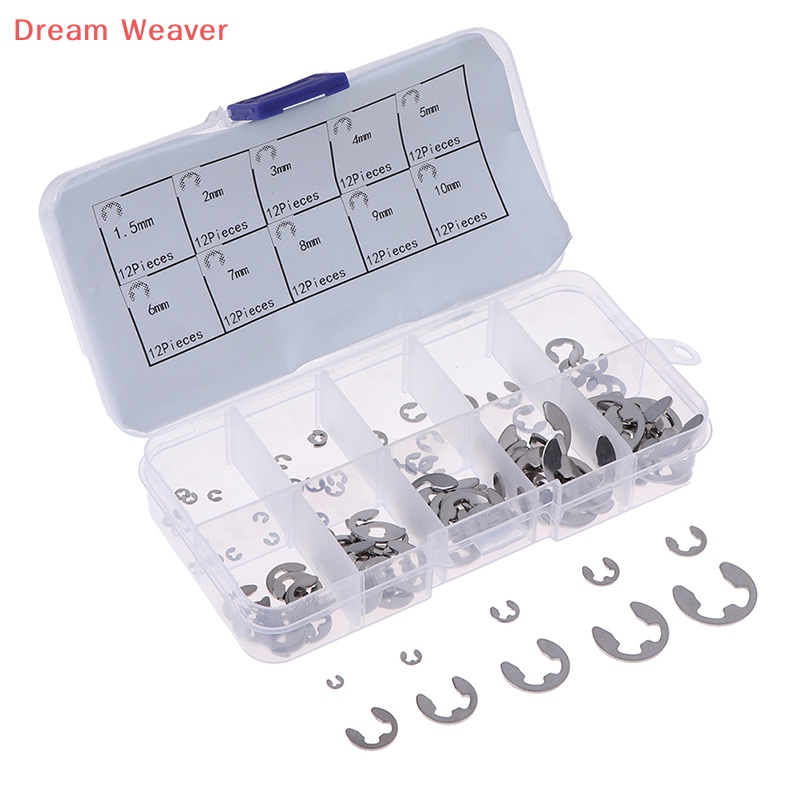 Hộp 120 Kẹp thép không gỉ 304 chất lượng cao m1.5 ~ m10