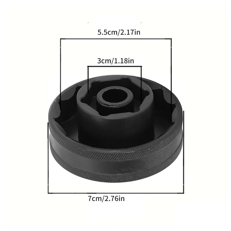 MIS Chuyên Nghiệp Lớp 55mm + 30mm Bánh Xe Đai Ốc Ổ Cắm Công Cụ Sửa Chữa Hiệu Quả Nhanh Phù Hợp Cho 1098 1198 1199S Bền