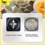 [ CHÍNH HÃNG ] Máy Làm Sữa Hạt URINGO Im Lặng Tự Động Vệ Sinh Làm Nóng Giữ Ấm 1500ml [ CỬA HÀNG ABC_Tiện ích gia đình ] — ảnh 6