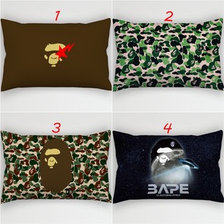 Vỏ Gối BAPE Một Mặt In Polyester Sofa Đệm Gối Trang Trí Nhà Cửa (Không Lõi)