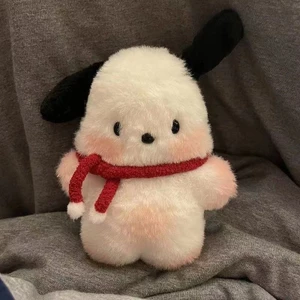 Siêu dễ thương ăn mặc Pochacco sang trọng búp bê, trái tim cô gái sang trọng túi mặt dây chuyền DIY hoạt hình sáng tạo đồ chơi sang trọng