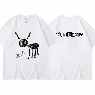 Rapper Drake "For All The Dogs" Album Nhạc Mới Áo Hip Hop Áo Thun Cotton Quá Khổ Nam Nữ Hợp Thời Trang Tee Dạo Phố Nam