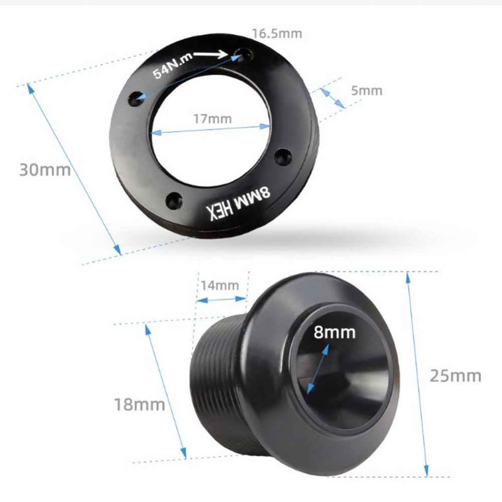 SRAM Bu Lông Lắp Đặt Trục Khuỷu Đơn Giản Cho Xe Đạp DUB