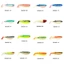 JUNYUE88US 5 CÁI Wobblers đuôi chữ T, Mồi đuôi chữ T nhân tạo 8cm / 6g, Câu cá Swimbait Worm Pesca Sinh học Mồi mềm Cá chép