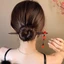 WEETW Hanfu Kẹp Tóc, Hoa Năm Mới Bằng Gỗ Dính, Que Tóc Cổ Cho Bũa Tóc Tua Rua Cho Nữ