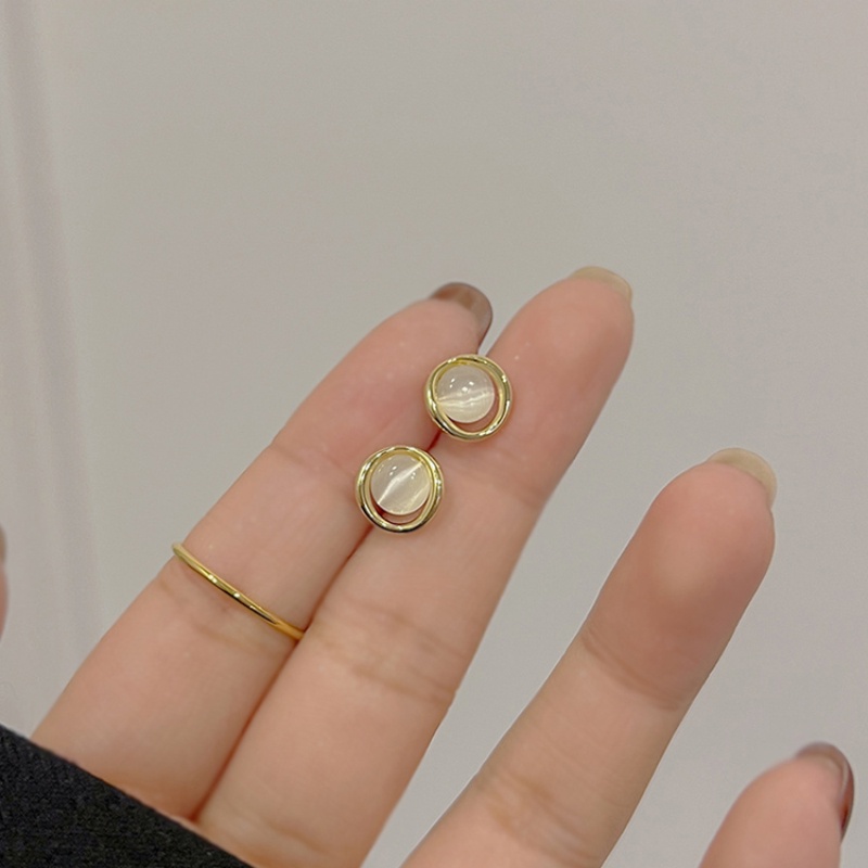 Bông tai nữ Opal cao cấp Retro Pháp Bông tai phù hợp