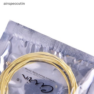 Airspecutin 6 Cái / bộ Dây Đàn Guitar Acoustic Đa Năng Dây Thép Lục Giác Cho EN
