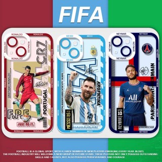 Ốp Điện Thoại tpu Mềm Trong Suốt Chống Sốc In Hình Cầu Thủ Bóng Đá Cho iphone 11 12 pro 6 6s 7 8 plus x xs xr max