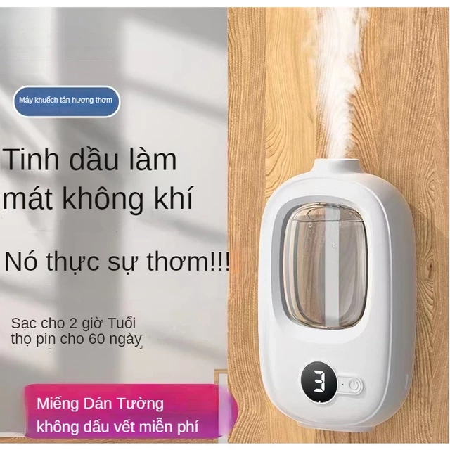Máy Khuếch Tán Tinh Dầu Hình Quả Bầu Có Thể Sạc Lại Tiện Dụng máy xông tinh dầu xịt thơm phòng xông dầu máy Khuếch Tán Dầu Thơm Gắn Cửa toilet Nhà Vệ Sinh Tự Động Có Thể Sạc Lại máy xịt t
