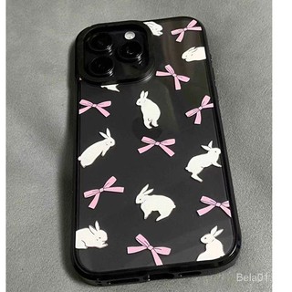 Ốp Điện Thoại Mềm Họa Tiết Thỏ Đáng Yêu Cho iphone15pro 12promax 11 / 13 / 14 xr gi01