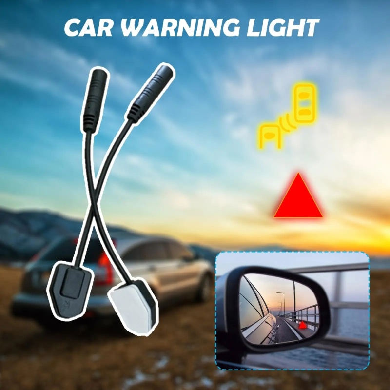 Mon 2 Chiếc Xe BSD Cảnh Báo Ánh Sáng Báo Động Điểm Mù Hệ Thống Phát Hiện An Toàn Lái Xe Radar Thay Đổi Lane Hỗ Trợ Siêu Âm Se