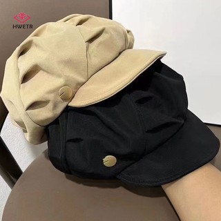 Nón Beret Len Thời Trang Đường Phố Dành Cho Nữ Mới