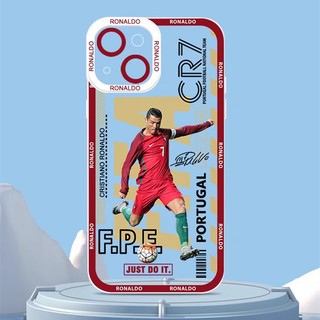 Ốp Điện Thoại TPU Dẻo In Hình Ronaldo Neymar Messi Cho iphone 6 6S Plus 7 8 Plus SE 2022 X XS Max XR 12 Mini 15 Pro Max