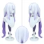 Tóc giả anime màu bạc tím chịu nhiệt cho cosplay Halloween - Phong cách Black Swan