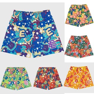 Quần Short Thể Thao Bóng Rổ Eric Emanuel Phối Lưới Thoáng Khí Nhanh Khô Phong Cách Mỹ Mùa Hè Mới Cho Nam Và Nữ