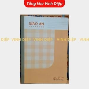 Sổ giáo án kẻ ngang và ô ly khổ A4 120 trang