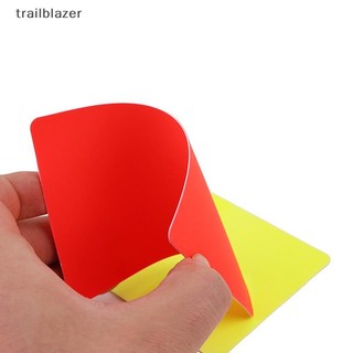 Trailblazer Bóng đá Thẻ đỏ và vàng Ghi lại trò chơi Trọng tài Công cụ cho trận đấu bóng đá Mới