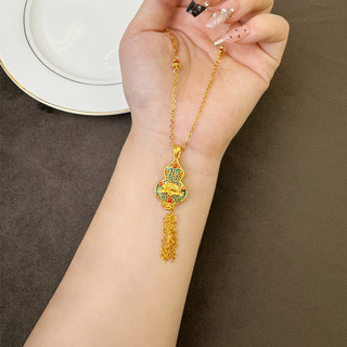 Bộ vòng cổ thời trang mới dành cho nữ, phụ kiện phong cách retro sẽ không phai trong thời gian dài