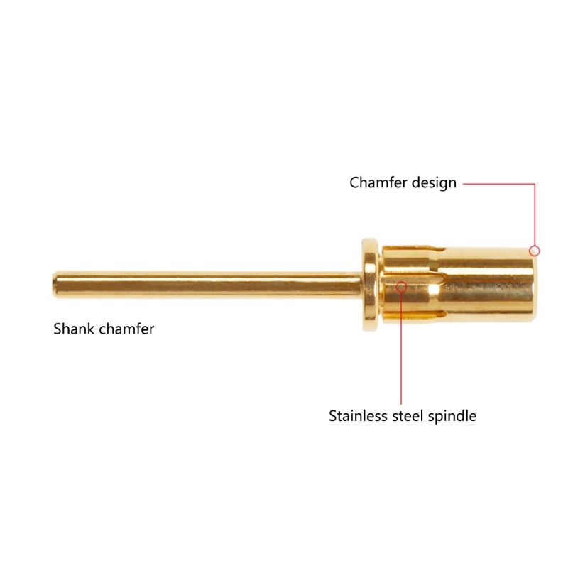Coo Nail Sanding Bands Mandrel Sanding Band Shaft Mini Thép vonfram chuyên nghiệp