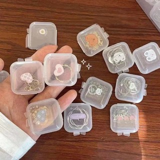 Hộp Đựng Trang Sức mini Trong Suốt Chống Oxy Hóa Tiện Dụng