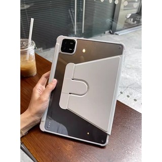 Ốp 360° da PU trong suốt cho Xiaomi Pad 6S Pro 12.4/Pad 5/6 Pro/Pad 10.61/Redmi Pad SE 11 inch, khe cắm bút