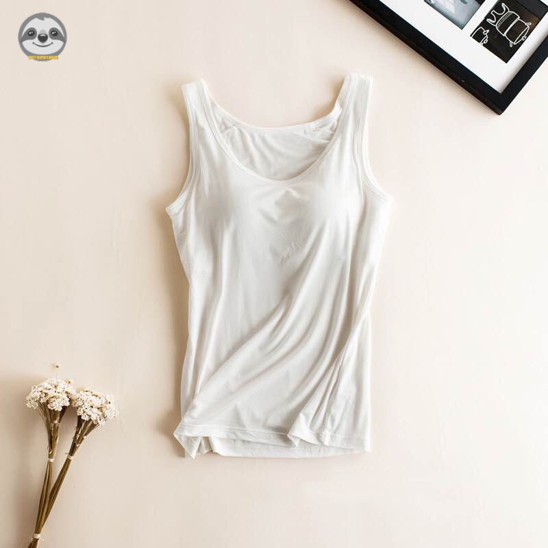 Áo Hai Dây Màu Trơn / Dây Bản Rộng Phong Cách muji Nhật Bản Cho Nữ