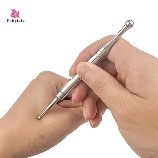 Dụng cụ thăm dò điểm châm cứu bằng thép không gỉ Dụng cụ Massage Đầu dò điểm Bút mát xa cho mặt Bút phát hiện huyệt cầm tay [MỚI]