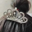 DELMER Trẻ Em Tiara Headband, Hoa Bướm Pha Lê Vương Miện Lược Tóc, Ngọc Trai Ngôi Sao Rỗng Kim Cương Giả Kẹp Tóc Nữ / Trẻ Em