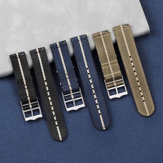 ROLEX Dây Đeo Đồng Hồ Quân Đội Bằng Vải canvas nylon Dệt 20mm 22mm Tháo Gỡ Nhanh Cho seiko
