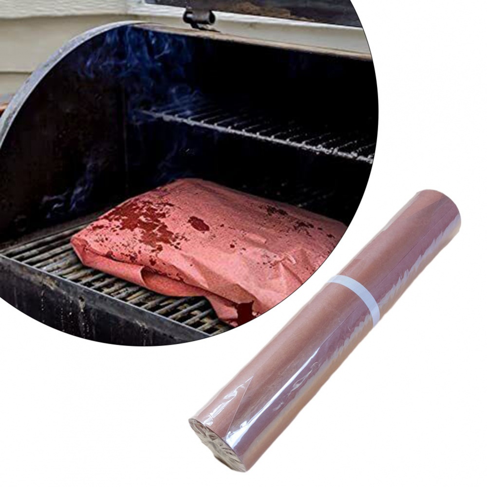 【VARSTR】Wood Pulp Pink Butcher Paper Roll for Moist and Flavorful BBQ ...
