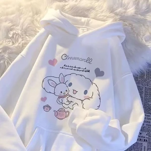 Áo Hoodie In Hoạt Hình sanrio cinnamoroll Thời Trang Thu Đông Dành Cho Trẻ