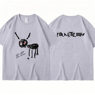 Rapper Drake "For All The Dogs" Album Nhạc Mới Áo Hip Hop Áo Thun Cotton Quá Khổ Nam Nữ Hợp Thời Trang Tee Dạo Phố Nam