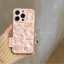 Ốp lưng IPhone Kitty màu hồng dễ thương Hàn Quốc Vỏ áo khoác mùa đông IPhone 14 Pro Max Vỏ túi khí cao cấp IPhone 11 Vỏ bảo vệ máy ảnh dày cho IPhone 16 15 14 13 12 11 Pro Max