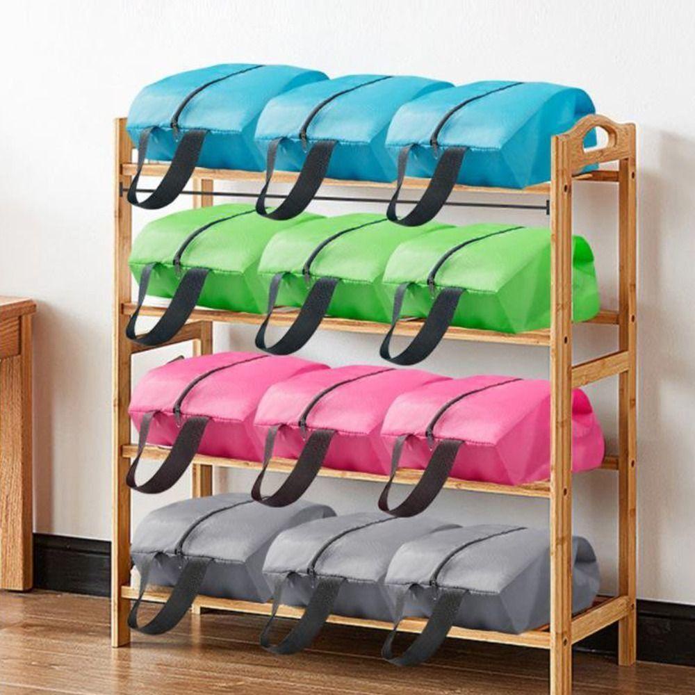 Túi đựng giày MARGREDY vải Polyester, chống bụi nước, dung tích lớn, khóa kéo, tổ chức công tác