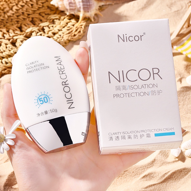 Kem Chống Nắng Nicor Cream Chống Nắng, Nâng Tông, Dưỡng Da Sản Phẩm Dành Cho Mọi Loại Da