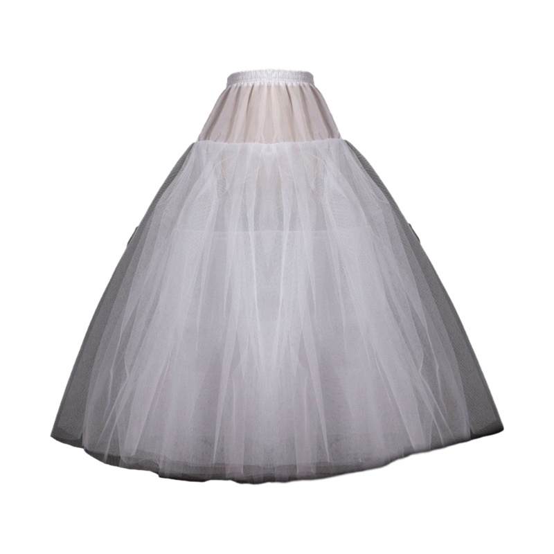 YOI Trắng Cưới Nữ Petticoat Underskirt Bé Gái Hoop Petticoat Crinoline Underskirt Váy Cô Dâu Áo Choàng