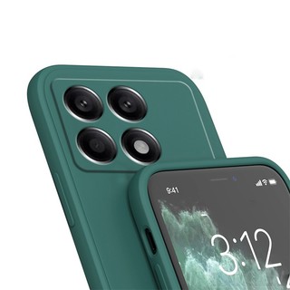 Ốp Điện Thoại silicone Mềm Nhám Siêu Mỏng Bảo Vệ Ống Kính Máy Ảnh Cho redmi k70 pro k70e